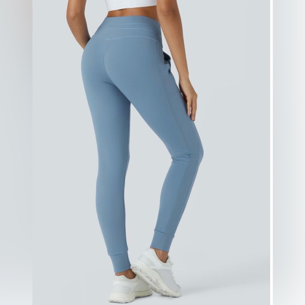 Halara SoftlyZero™ Plush High Waisted Drawstring Pocket Full Length Jogger
